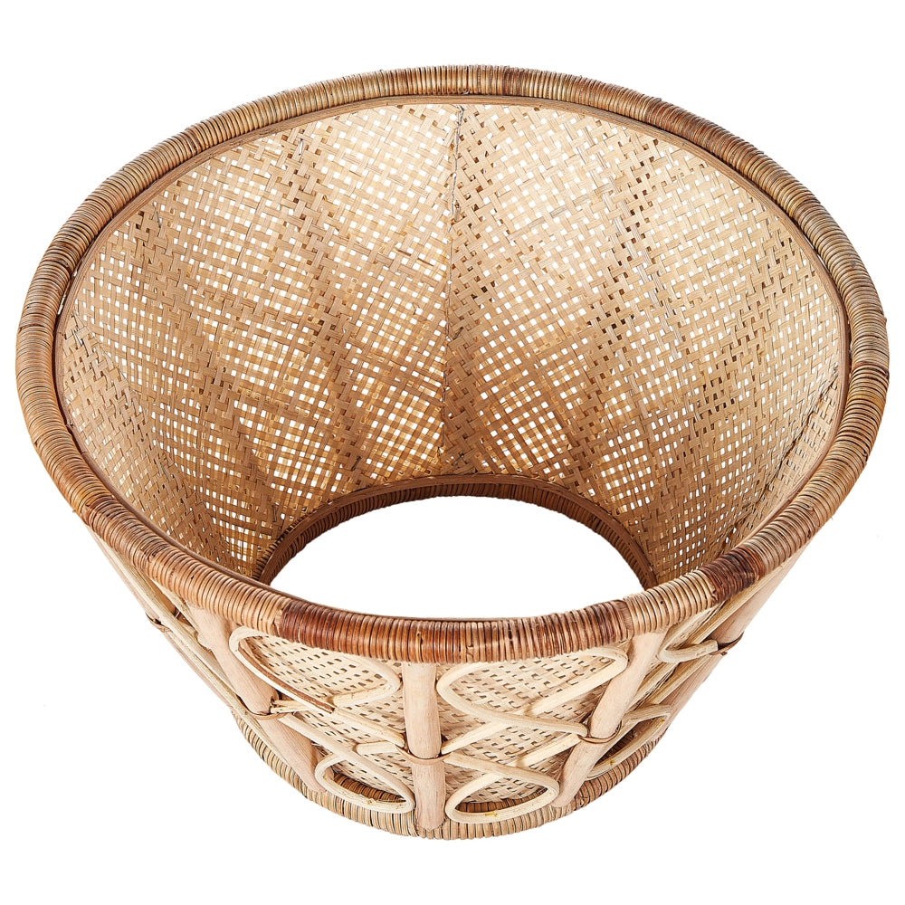 Copribase per Albero di Natale Collare in rattan naturale fatto a mano Boho Rotondo Accessori per la casa Copertura per tronco