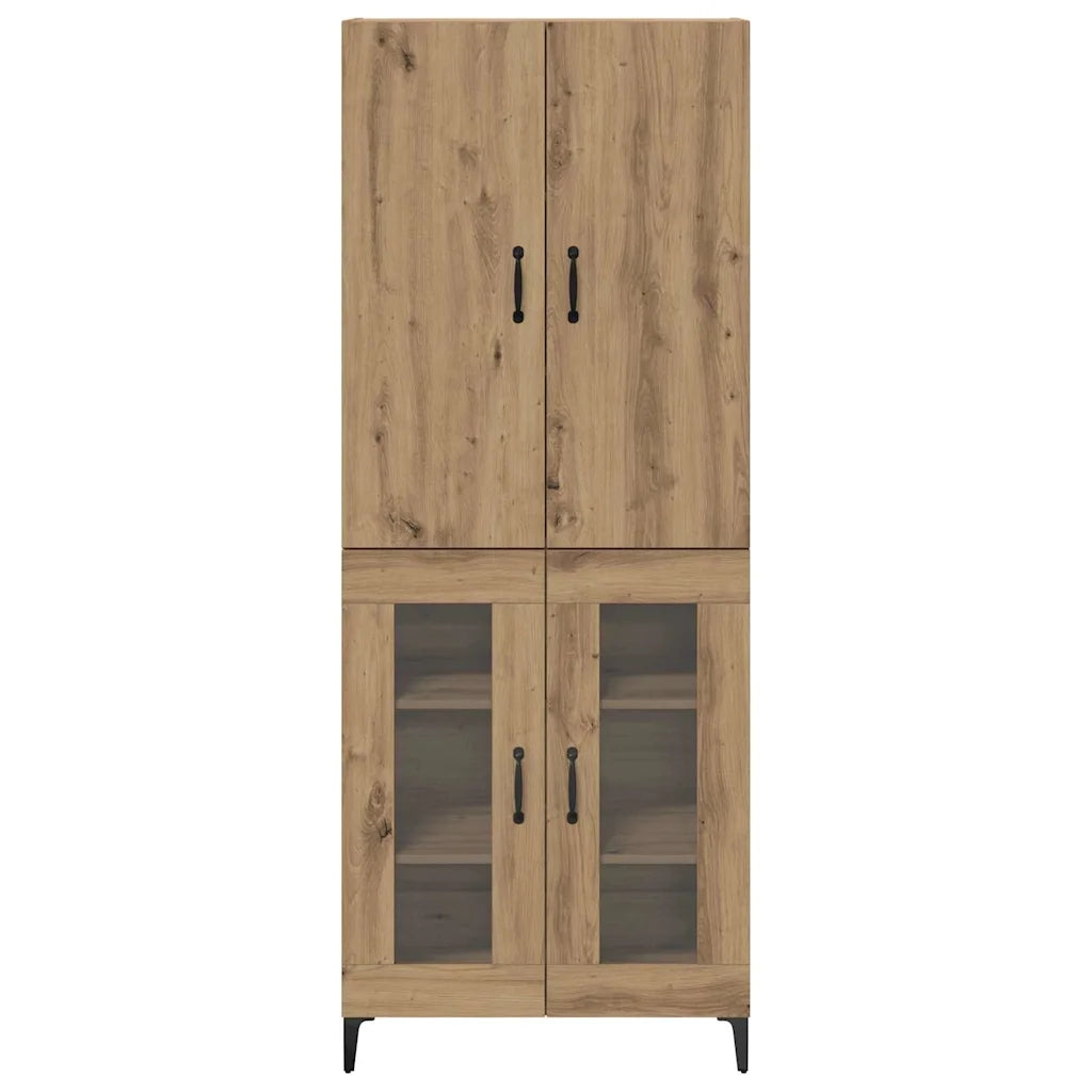 Credenza-Buffet-Armadio da cucina Rovere artigianale 69,5 x 34 x 180 cm 869552