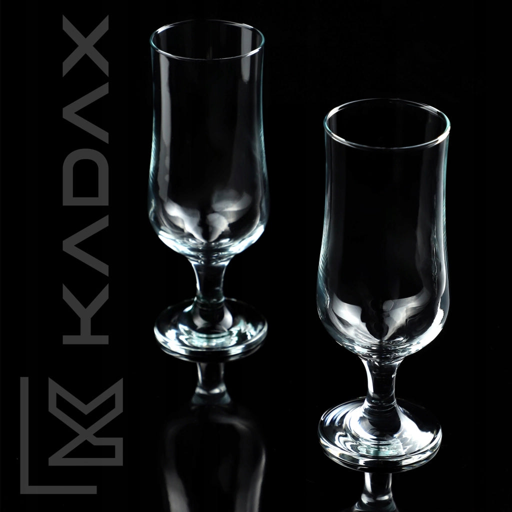 Bicchieri KADAX per bevande, cocktail, bibite, birra, acqua, 370 ml, set da 6