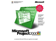 Microsoft Project 2000 Box Italiana con CD e Serial Key per Windows 95 98 XP 2000 - Usato