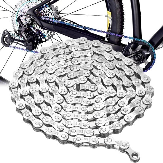 Ciclocomputer - 6 7 8 Versnellingen - Doppia X-branca per cambiamento liscio - 29 Pollici - Acciaio Inox - Prestazioni Potenti - Adatto per Biciclette da Strada
