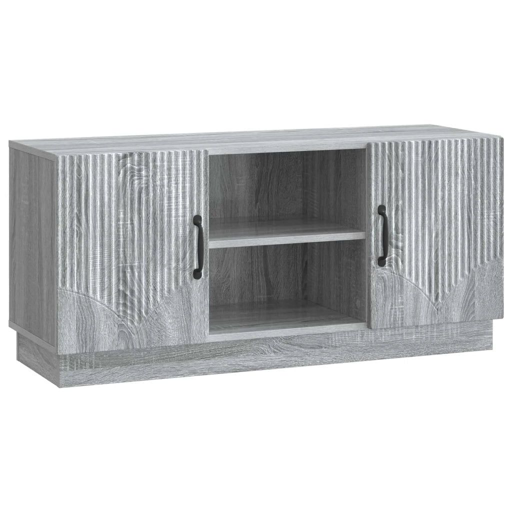 Mobile TV Grigio Sonoma 102 x 34,5 x 47 cm Legno ingegnerizzato