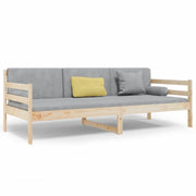 Letto singolo | Letto per adulti | Dormeuse senza Materasso 80x200 cm in Legno Massello di Pino