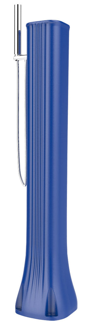 Mini Doccia Solare da Giardino Lavapiedi Miscelatore e Doccetta Mobile Arkema Happy Go Blu