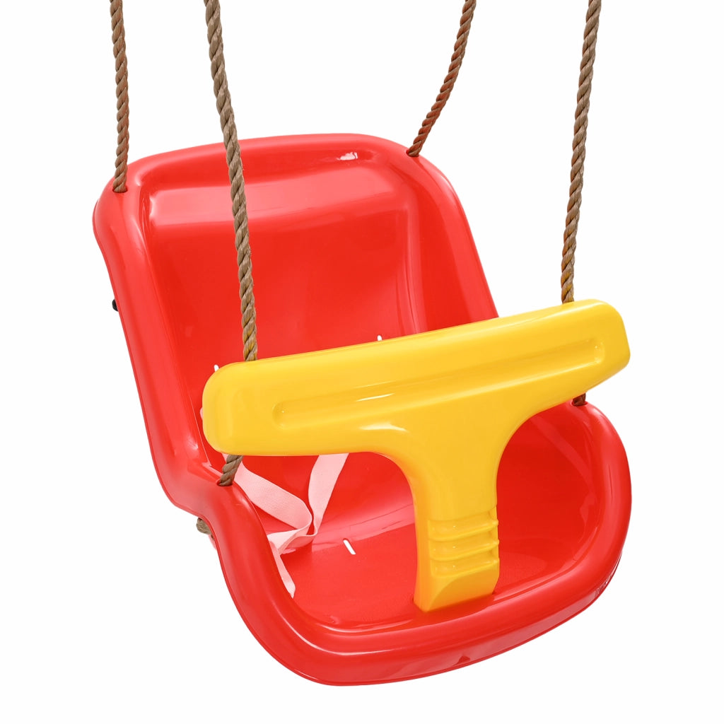 Altalene per Bambini  con Cinture di Sicurezza e Corde Regolabili in Plastica