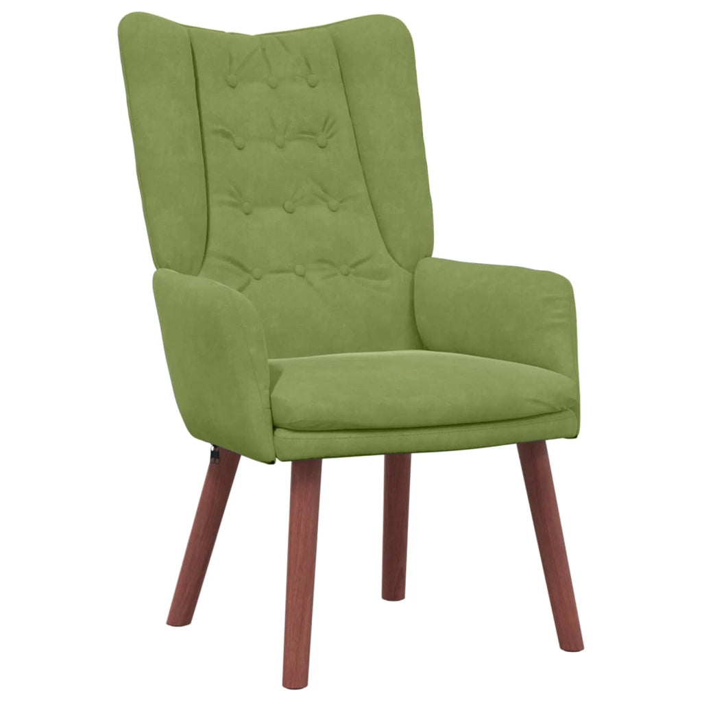 poltrona Verde chiaro 63 x 67 x 94 cm Velluto 42001817