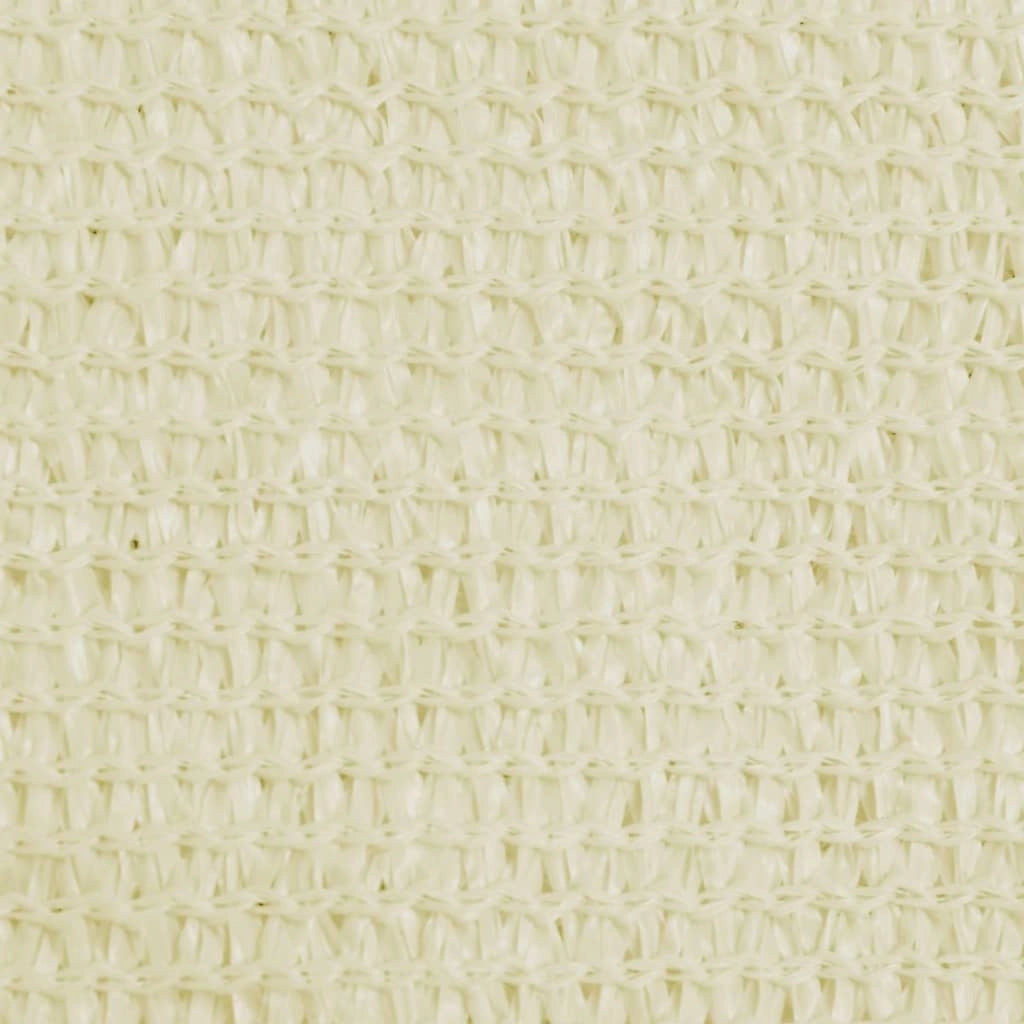 Ombrellone triangolare in HDPE 3,6 x 3,6 x 3,6 m crema 02_0008594