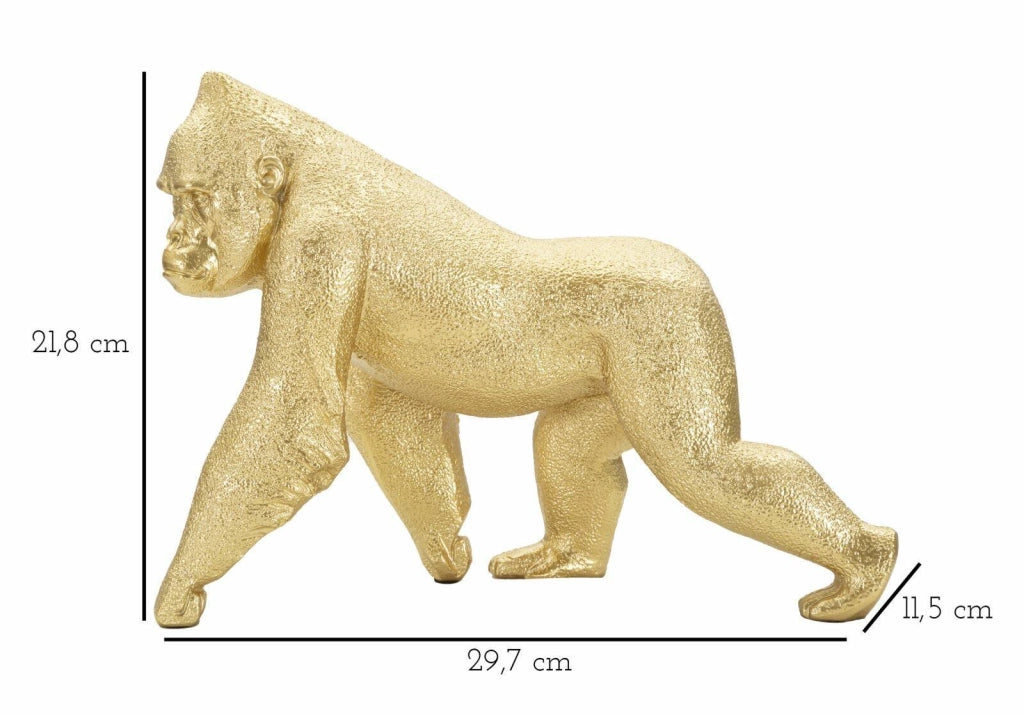 Oggettistica Guazzo, Complemento d'arredo, Articolo decorativo, Accessorio d'arredo, 30x12 h22 cm, Oro