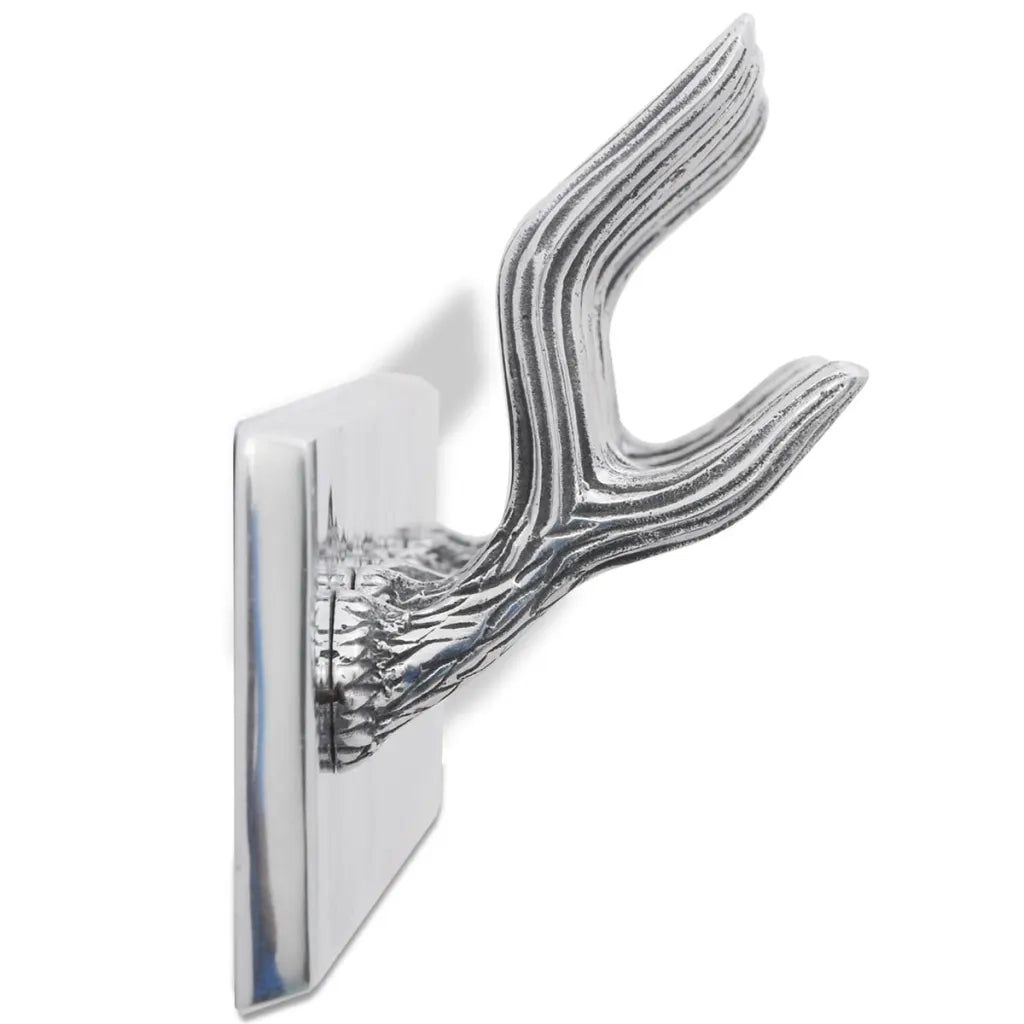 Ganci Appendiabiti 2 pz Argento in Alluminio 278752