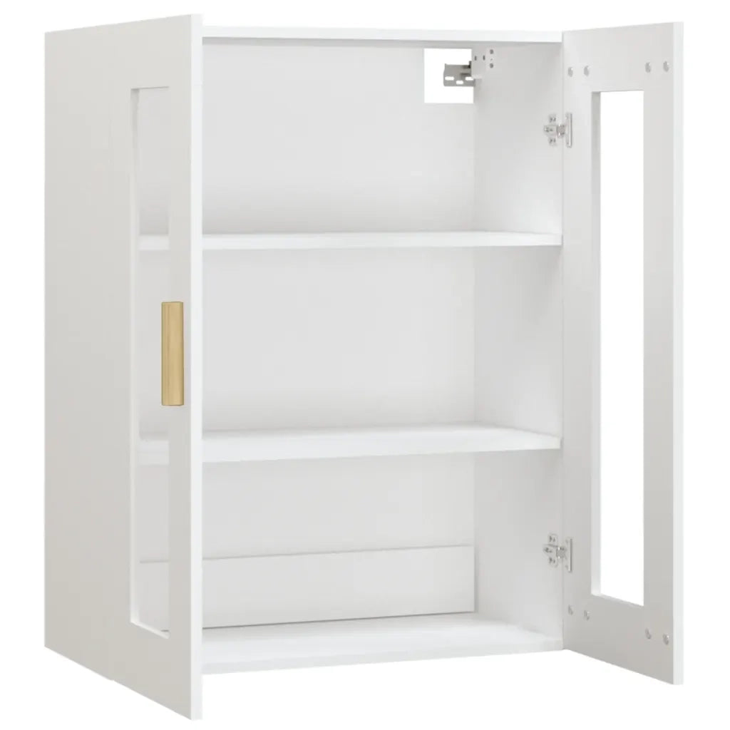 Armadietto Pensile a Parete Bianco 69,5x34x90 cm CFW1107580