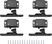 Blocco porta per camper e casa 4 pezzi - Materiale ABS resistente - Leggero - Blocco porta a chiusura a richiesta - Installazione facile - Blocco porta per camper e casa