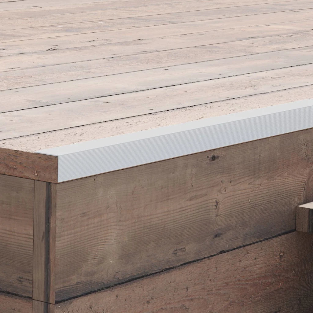 Profili Angolari per Decking in Alluminio 170 cm Argento cod mxl 54459