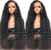 Pruika per donne - Capelli umani - Frontale - 13X6 Hd Lace - Capelli brasiliani - Capelli ondulati - 13X4 - Capelli umani - Capo - Capo frontale - 360 - Capelli pre-stilizzati - Adesivo senza colla