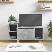 Mobile per TV-Credenza TV-Console TV Grigio Cemento 100x35x55 cm Legno Multistrato 651254