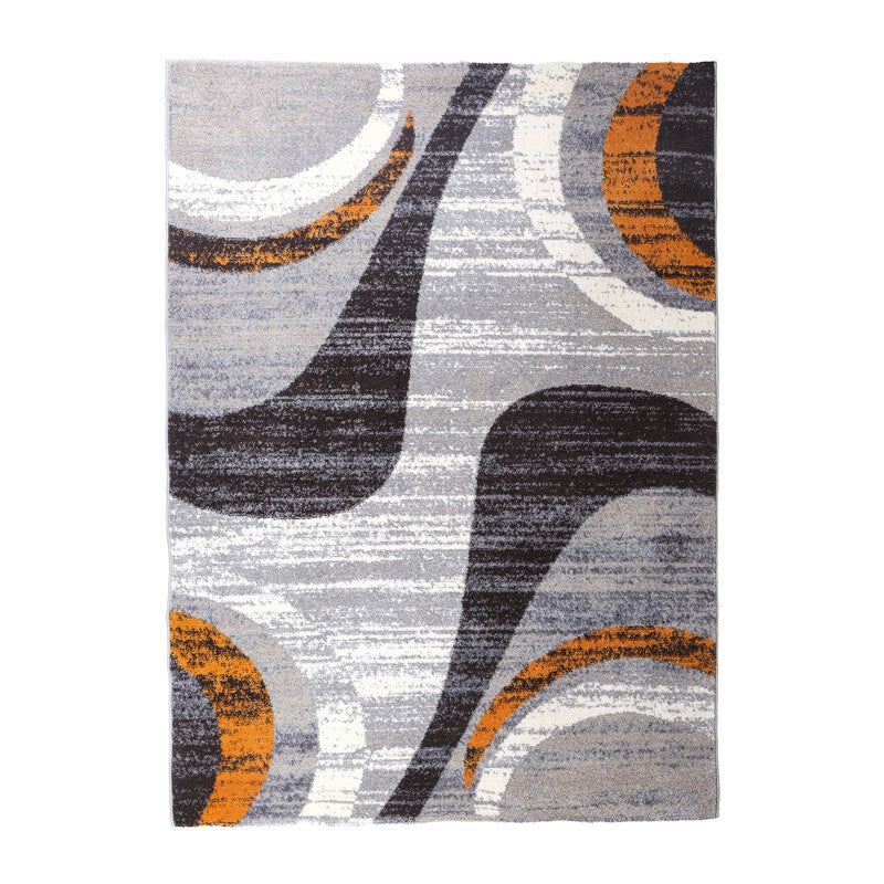 TAPPETO DECORA ARANCIO DIS. 003  60X110 CM- 1,0 pz