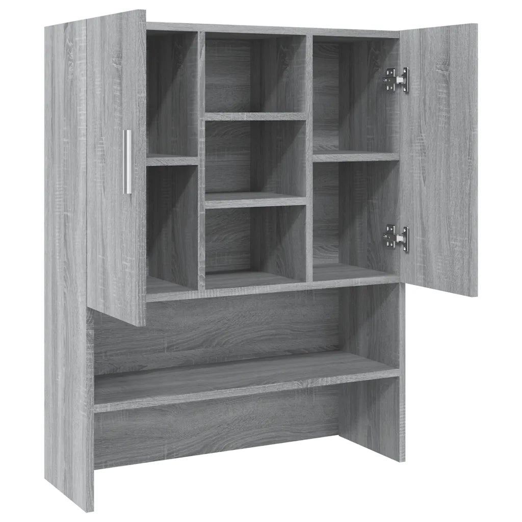 Mobile per Lavatrice Grigio Sonoma 70,5x25,5x90 cm CFW7712782