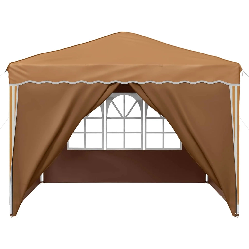 Tenda per feste a pop-up-Gazebo Beige 288 x 288 x 245 cm 708822