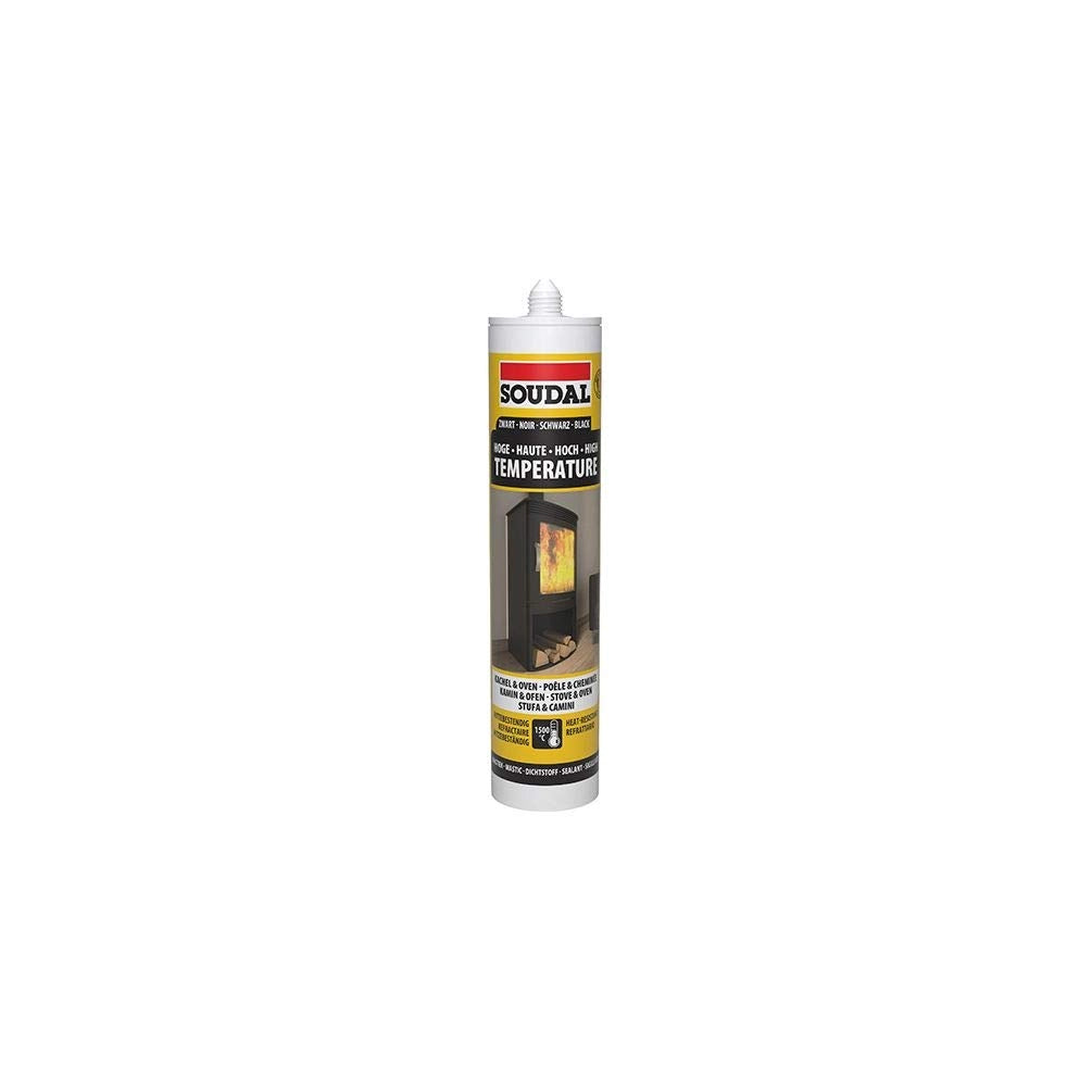SILICONE ALTE TEMPERATURE SOUDAL 310 ml - Rosso - SOUDAL