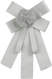 Stropdas elegante per donne con nodo e spilla preinstallato - cappello da donna casual - accessorio di moda