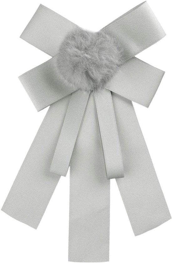 Stropdas elegante per donne con nodo e spilla preinstallato - cappello da donna casual - accessorio di moda