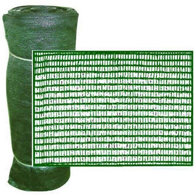 BLINKY 80515 Rete Frangisole HD 80% Ombreggiatura 100 m x 150 cm colore Verde Scuro