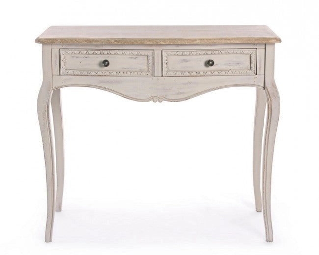 Consolle 2 Cassetti Clarisse in Legno