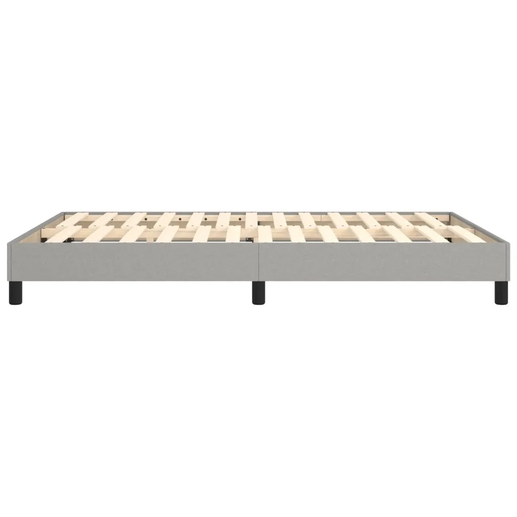 Giroletto a Molle Grigio Chiaro 140x200 cm in Tessuto cod mxl 52495