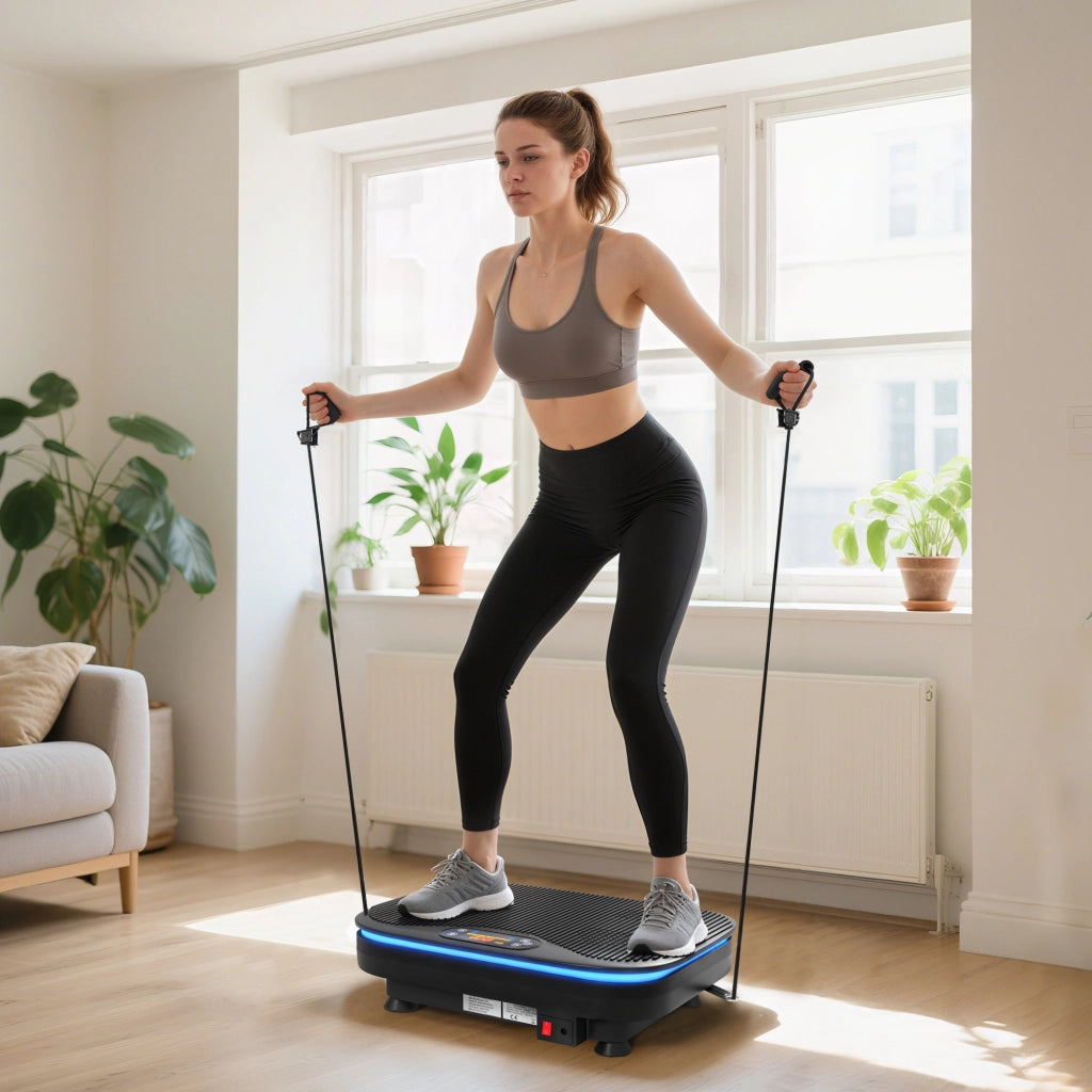 Pedana Vibrante Fitness ¨C Xylo ¨C 99 Velocit¨¤ 3 Programmi Bluetooth LED