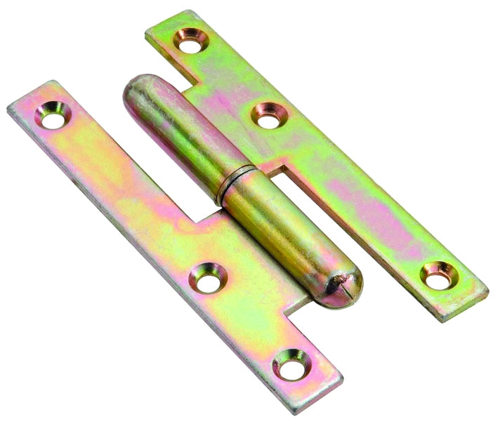 CERNIERA A BANDELLA POMELLA  acciaio tropicalizzato mm.140x60 Sx 12.00 pz