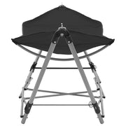 Amaca con Supporto Pieghevole Nera 44365