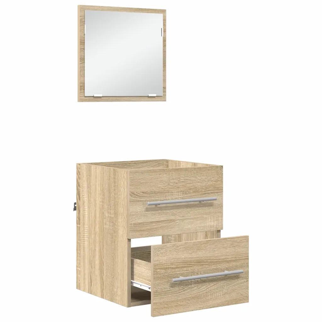 Set di mobili per il bagno Marrone 41 x 38,5 x 48 cm 875688