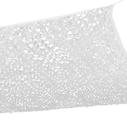 IDMarket - Tenda a vela parasole rettangolare design mimetico 3x4 M bianco
