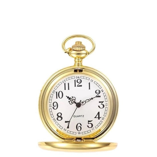 Orologio Vintage con Cinturino Antico in Quarzo - Universale - Uomo Donna - Classico - Oro - Stile Retro