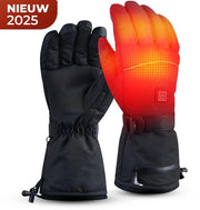 Manopole riscaldanti - 2 Batterie ricaricabili - Manopole riscaldate - Riscaldamento elettrico - Inverno - Ricaricabile - Impermeabile - Resistente al vento - Nero - Unisex - Adatto per interfacce DC