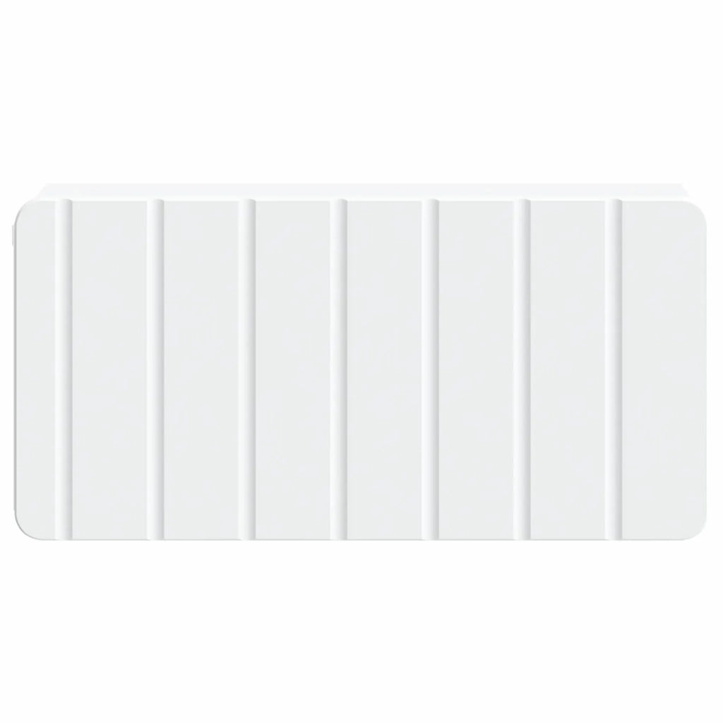 Mobiletto da notte a muro 2 pcs Bianco 49 x 34,5 x 24 cm