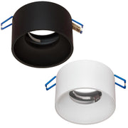 Trade Shop - Portafaretto Tondo Incasso 70mm Luce Soffitto Cartongesso Lampade Led Gu10 Gu5.3 -