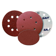 Sait DISCO VELCRATO D-SAITAC-VEL tipo AW-D - Ø mm. 150  (6 fori)  grana 60 50.00 pz