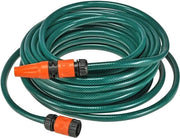 Serpentino per giardinaggio 30 m tubo idraulico 1/2 pollice con set di connettori tubo per getto per irrigazione giardino