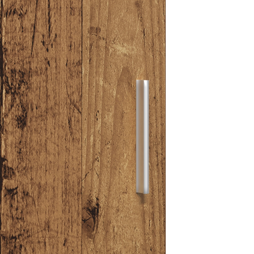 Highboard Legno Invecchiato 40x42.5x185 cm Legno ingegnerizzato