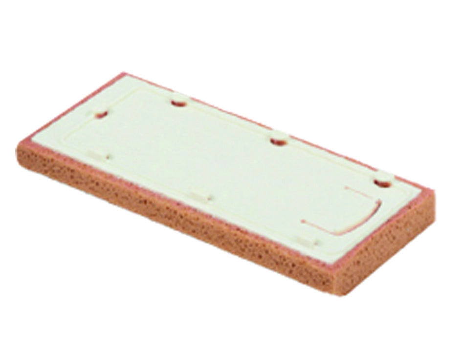 RICAMBIO FRATTONE SPUGNA AVANA CON ATTACCO RAPIDO ART.217RIC  cm.13X30X3h.    RAIMONDI