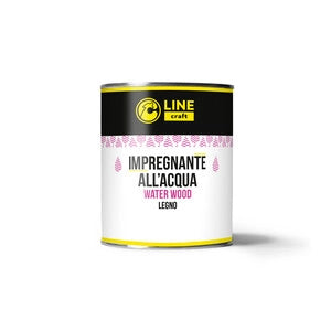 C IMPREGNANTE ACQUA P/LEGNO 0,75L BIANCO 101 WATER WOOD- C LINE CRAFT- 1,0 pz