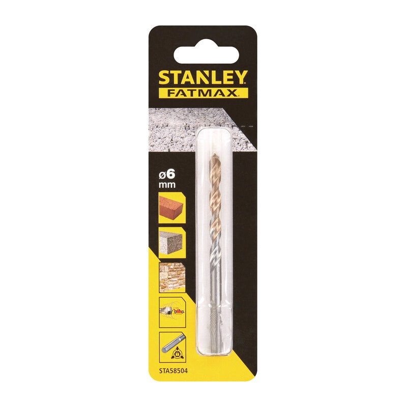 PIRANHA STANLEY STA58504 (X58504) PUNTA CODOLO TRIANGOL. MM. 6- STANLEY- 1,0 pz