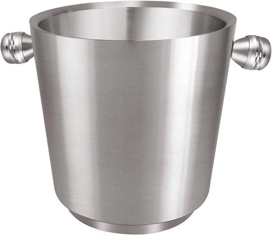 Flessa refrigerante in acciaio inossidabile - doppia parete isolante - facile pulizia - resistente agli impatti e impermeabile - grande capacità - Champagne.