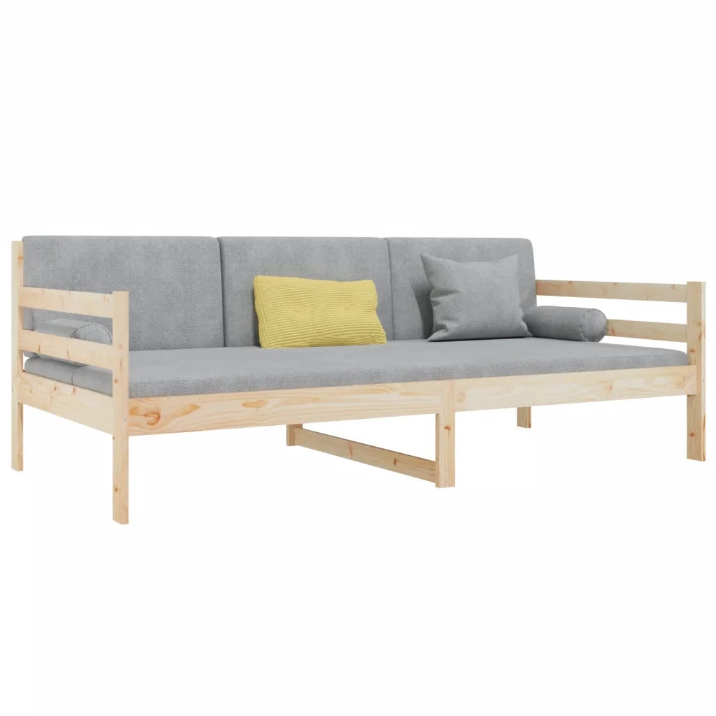 Dormeuse senza Materasso 90x190 cm in Legno Massello di Pino 814639