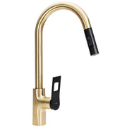 Rubinetto Da Cucina Rea Soul Gold Black