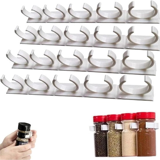 Ottomano a sospensione - 4 pezzi - Ottomano senza fori - Ottomano con lavello - Per 20 contenitori di erbe