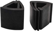 Clip per Paraurti Universali per Golf Cart - Club Auto - Grip a Gomma - Set da 2 Pezzi - Codice OEM 102005801