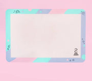 Mat Bakmat in Silicone - Resistenze al Calore - Libero da BPA e PFAS - 42 x 28 cm - Transparente - Riciclabile - Mat di Cottura - Copertura per Torta - Sostenibile