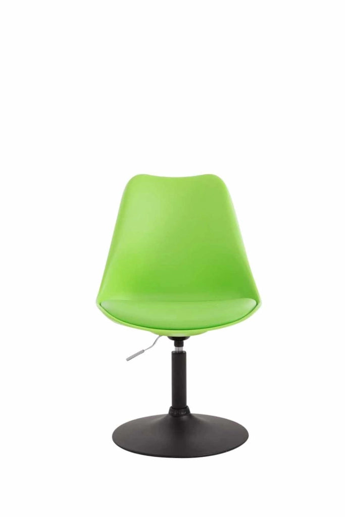 Set di 4 sedie da pranzo Maverick Plastic verde,nero