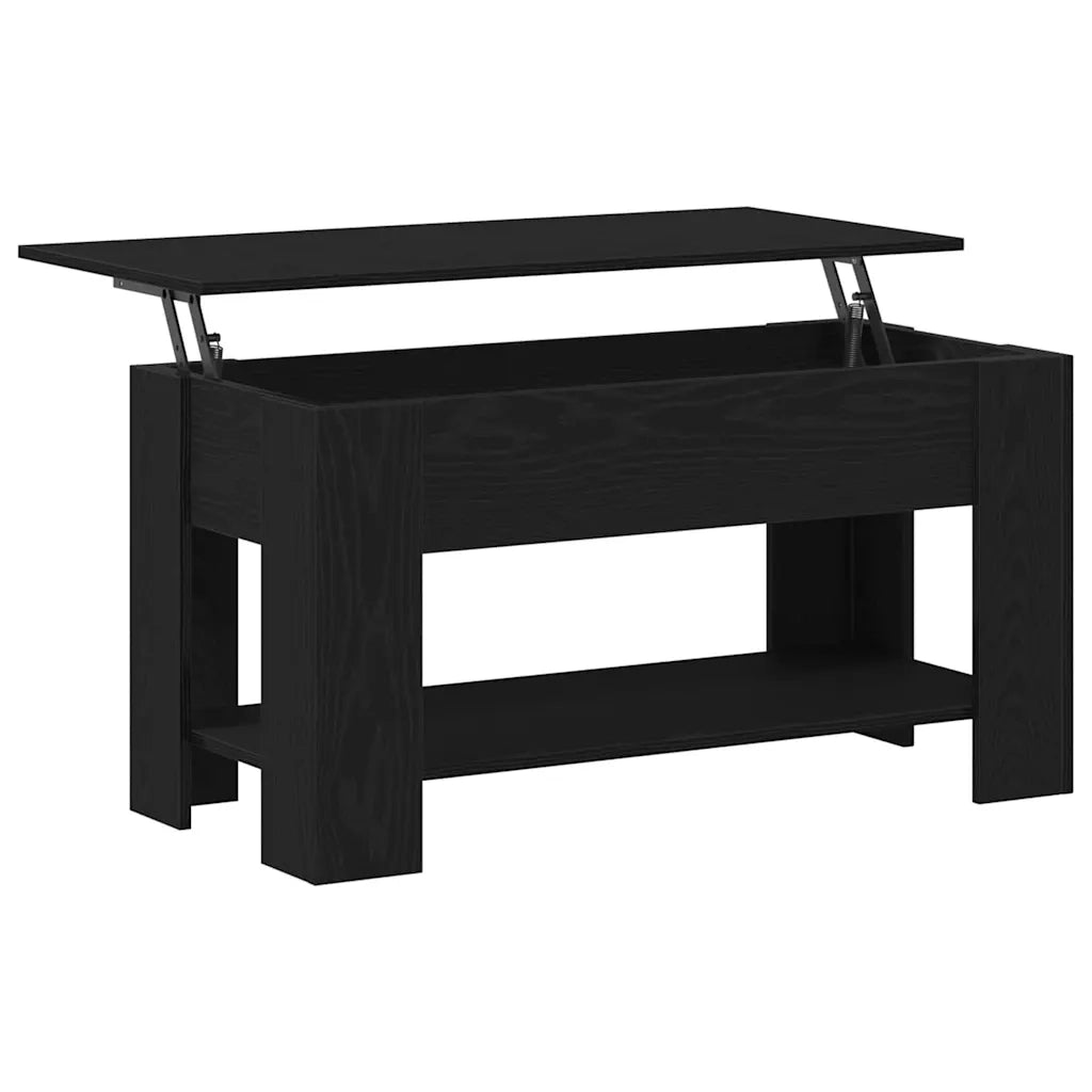 Tavolino da salotto Rovere Nero 101 x 49 x 52 cm 862764